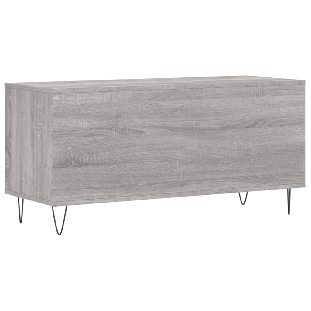 Armoire à panneaux gris Sonoma 100x38x48 cm matériau bois