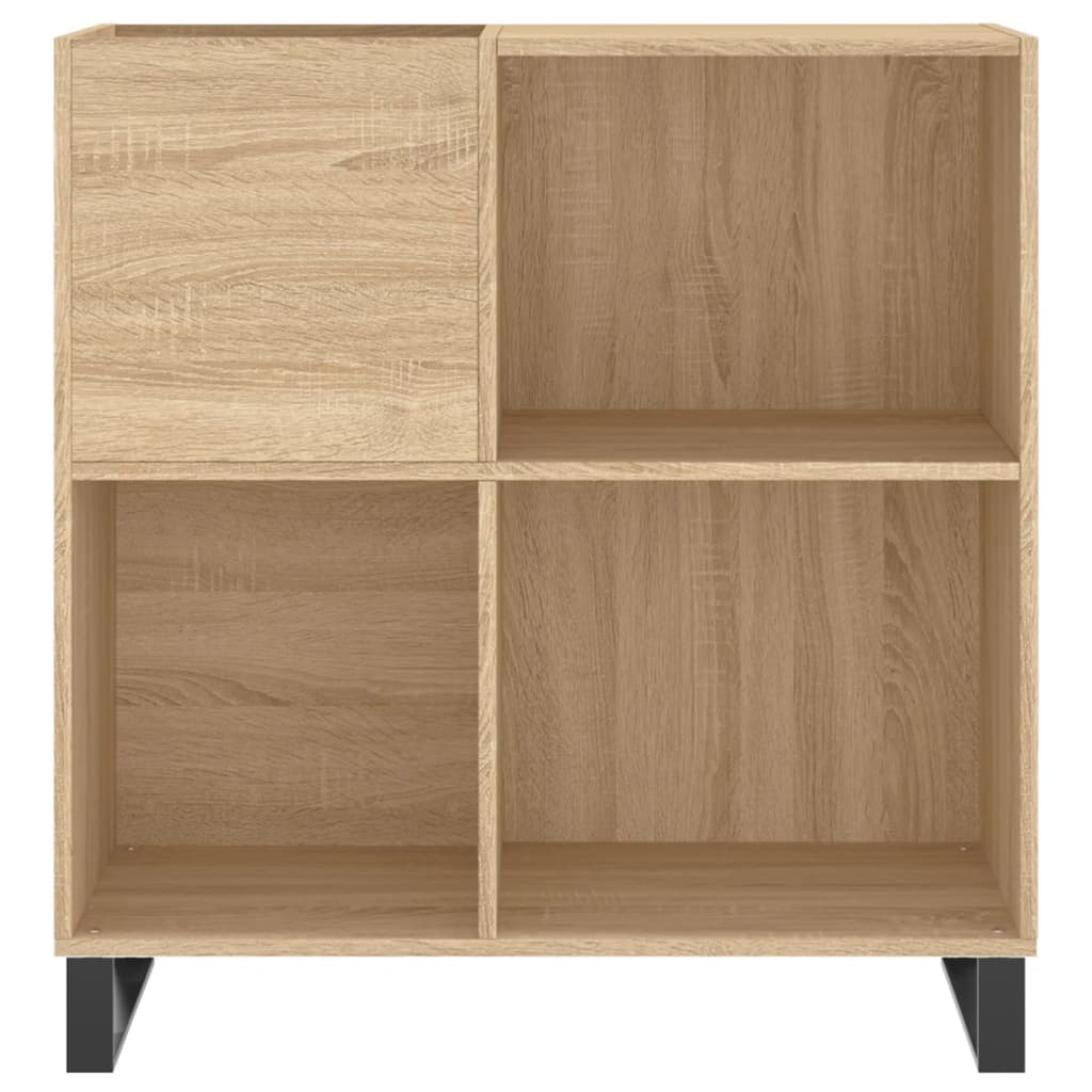 Record Cabinet Sonoma Oak 84.5x38x89 cm Wood Material