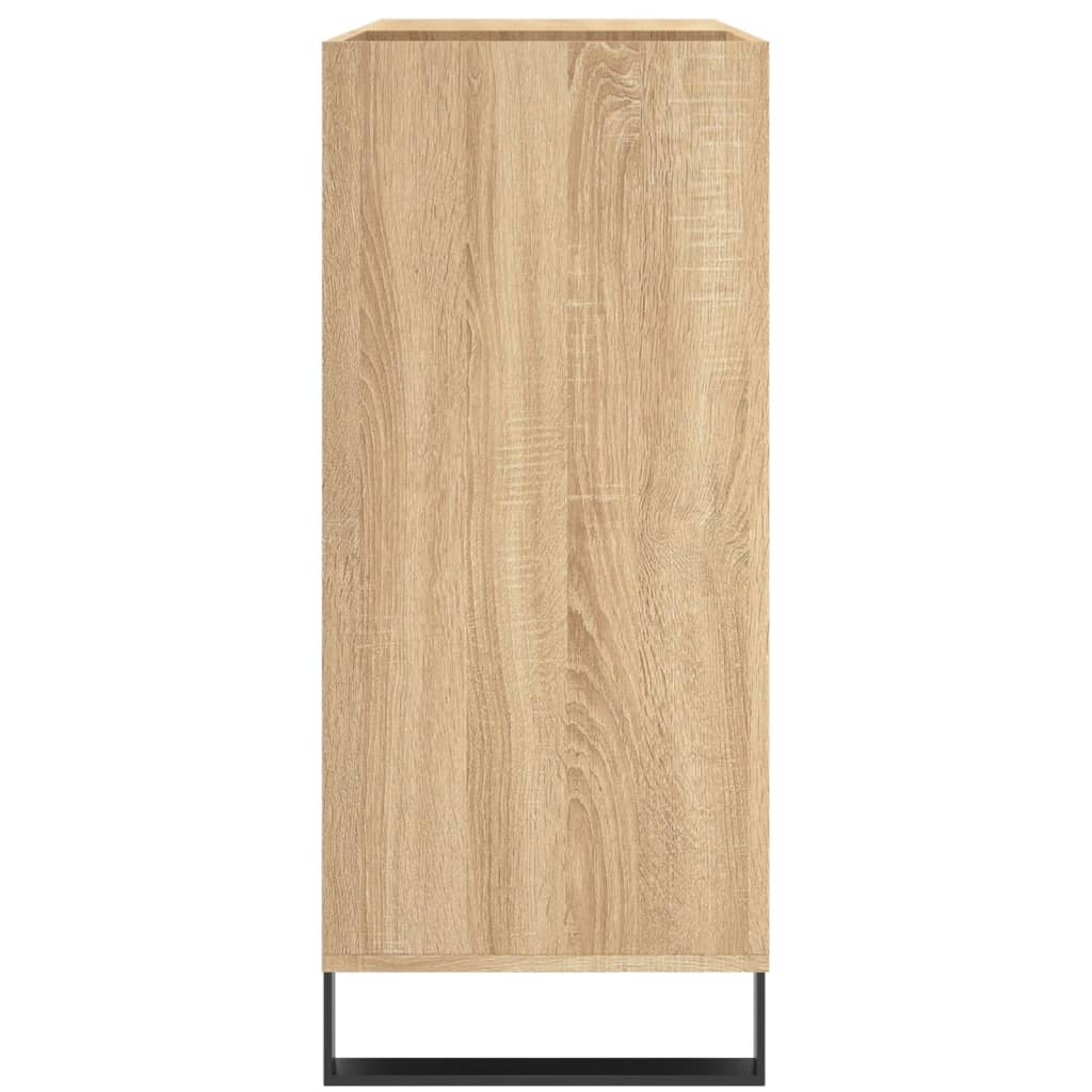Record Cabinet Sonoma Oak 84.5x38x89 cm Wood Material