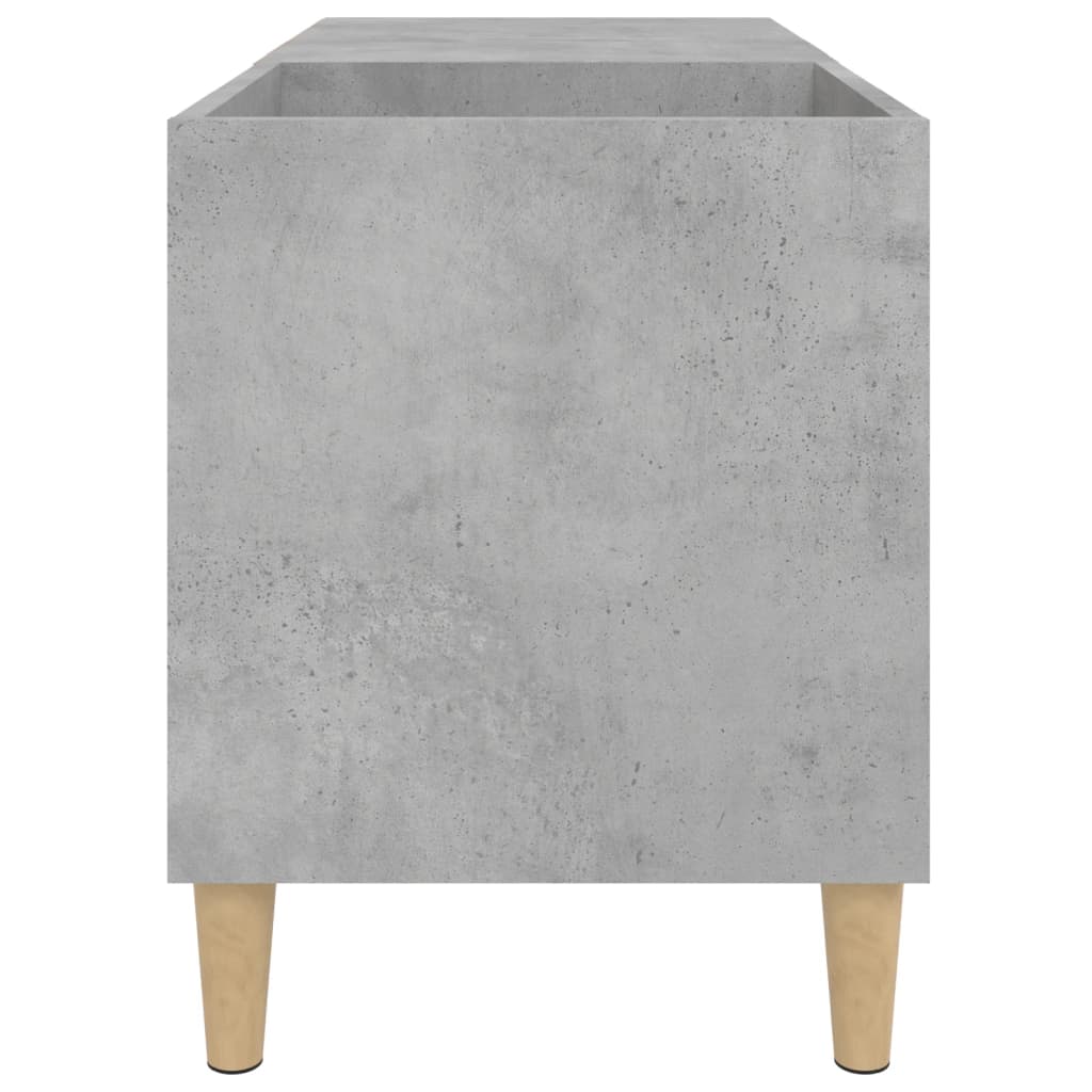 Armoire à panneaux gris béton 84,5x38x48 cm en bois