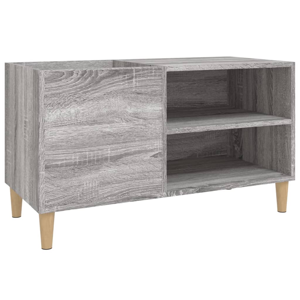 Armoire à panneaux gris Sonoma 84,5x38x48 cm matériau bois