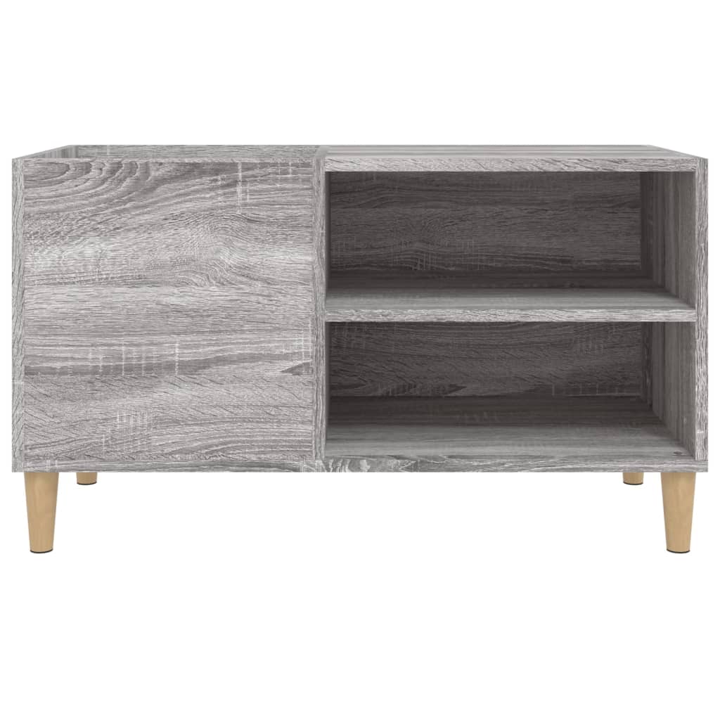 Armoire à panneaux gris Sonoma 84,5x38x48 cm matériau bois