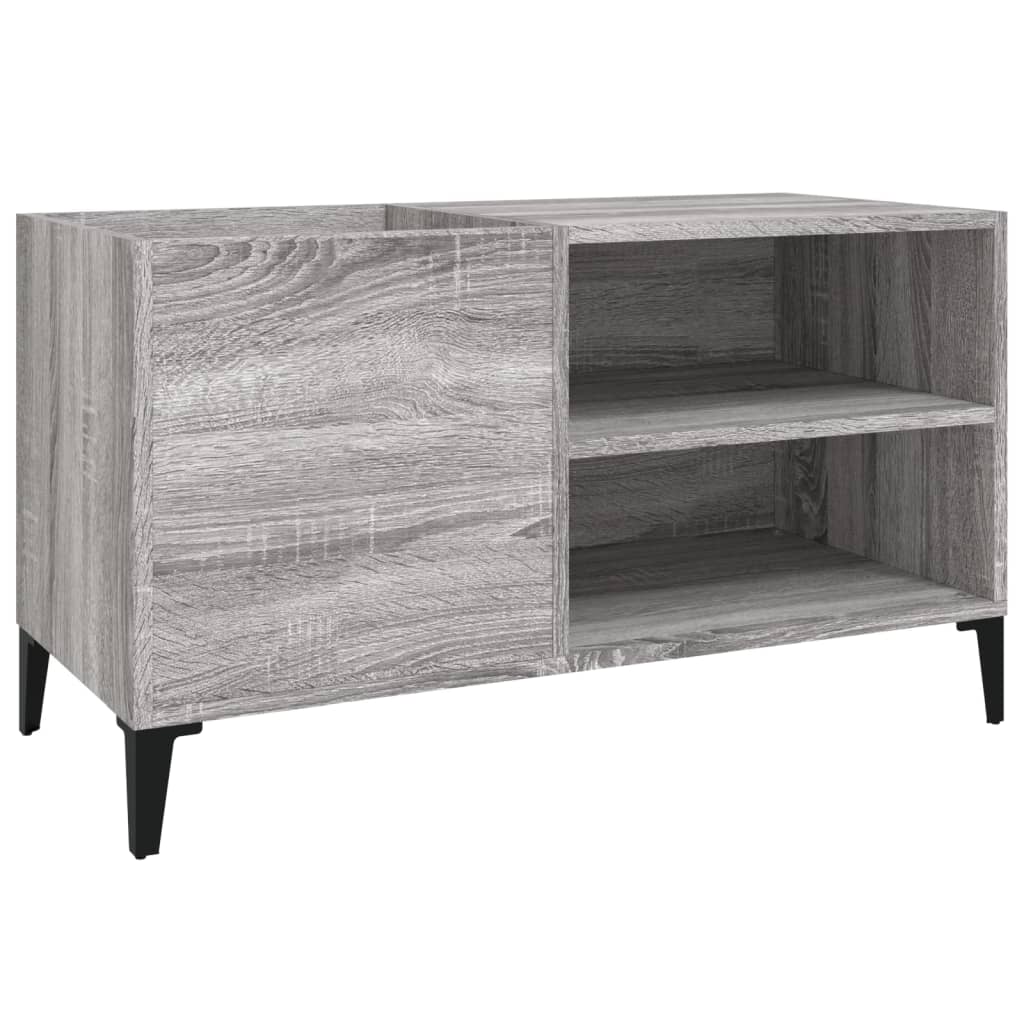 Armoire à panneaux gris Sonoma 84,5x38x48 cm matériau bois