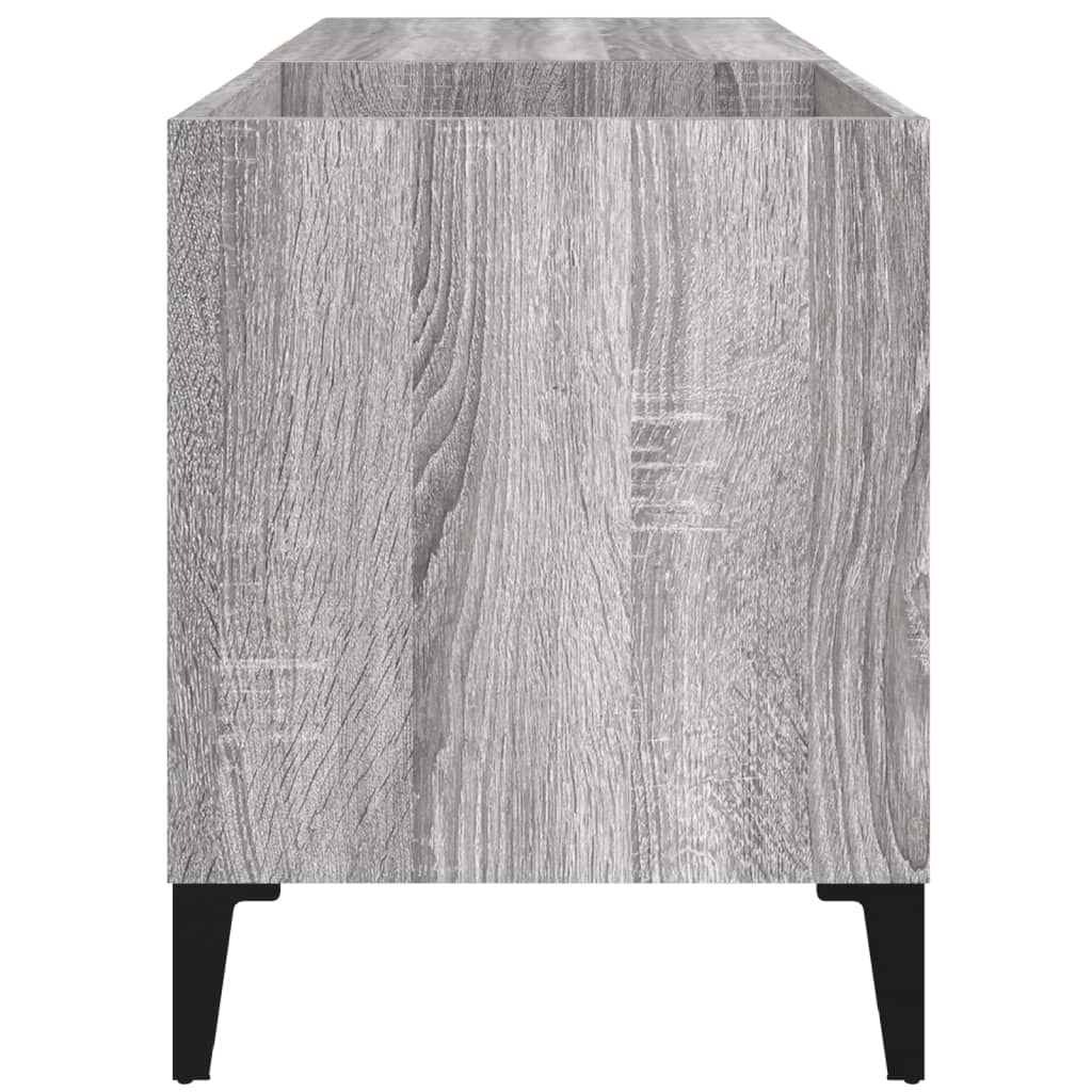 Armoire à panneaux gris Sonoma 84,5x38x48 cm matériau bois