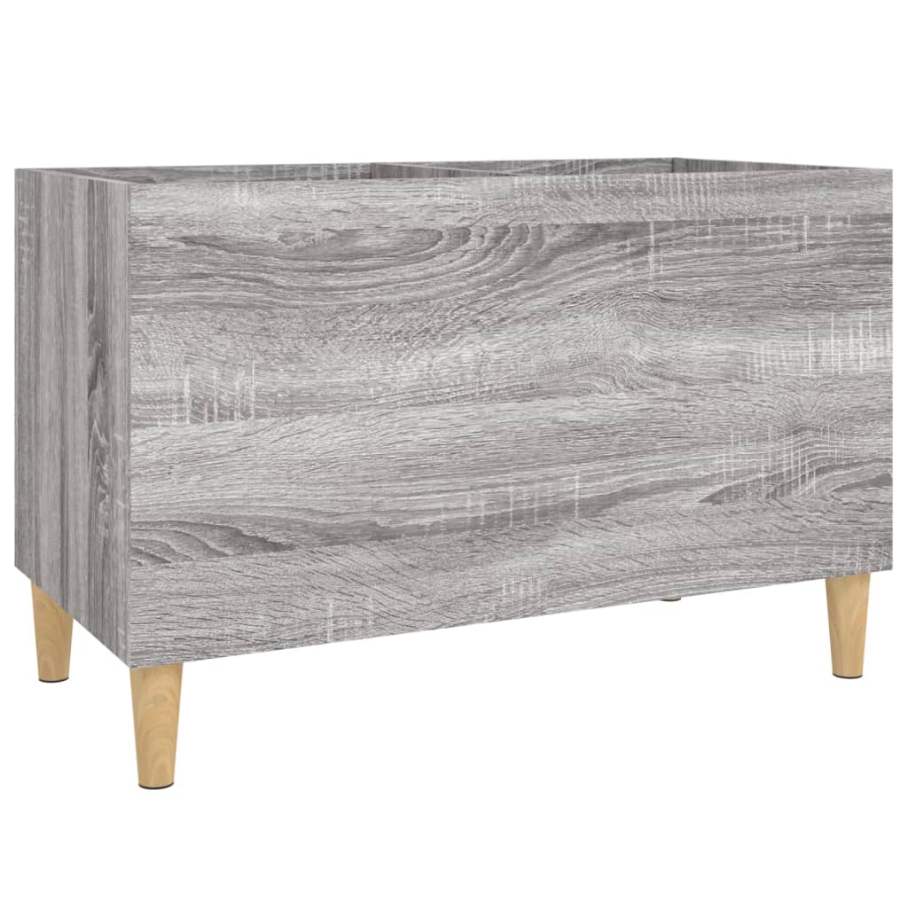 Armoire à panneaux gris Sonoma 74,5x38x48 cm matériau bois