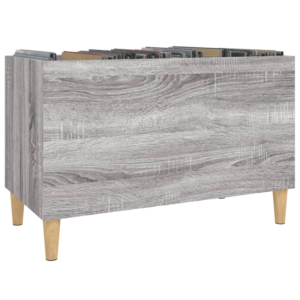 Armoire à panneaux gris Sonoma 74,5x38x48 cm matériau bois