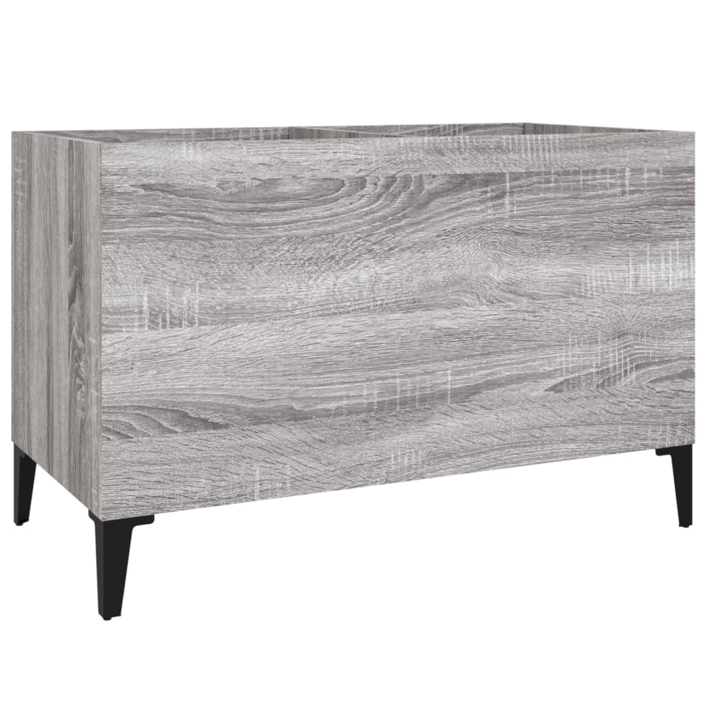 Armoire à panneaux gris Sonoma 74,5x38x48 cm matériau bois