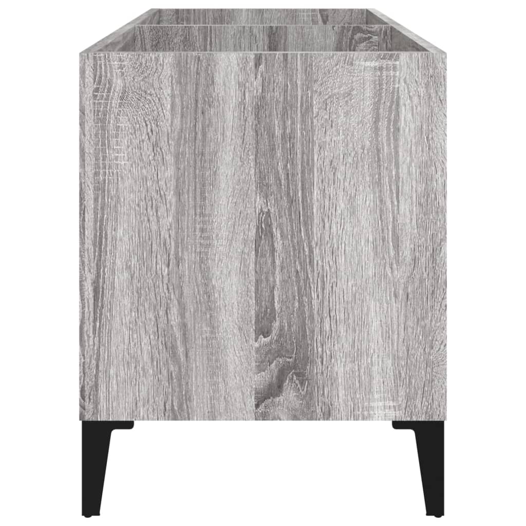 Armoire à panneaux gris Sonoma 74,5x38x48 cm matériau bois