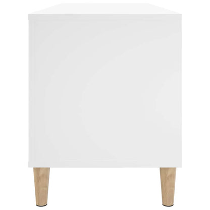 Plattenschrank Weiß 100x38x48 cm Holzwerkstoff