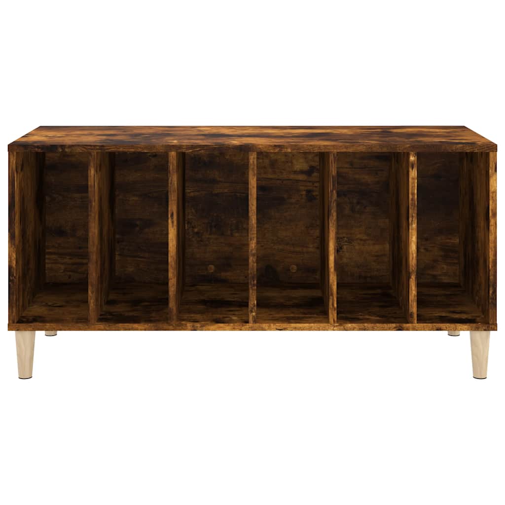 Plattenschrank Räuchereiche 100x38x48 cm Holzwerkstoff