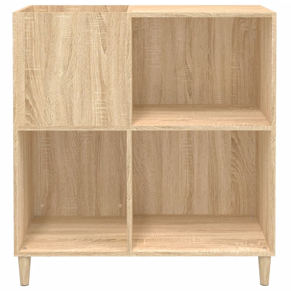 Record Cabinet Sonoma Oak 84.5x38x89 cm Wood Material
