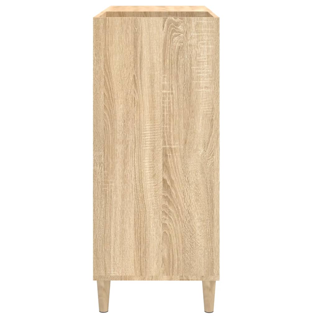 Record Cabinet Sonoma Oak 84.5x38x89 cm Wood Material