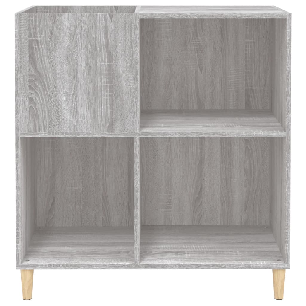 Armoire à panneaux gris Sonoma 84,5x38x89 cm matériau bois