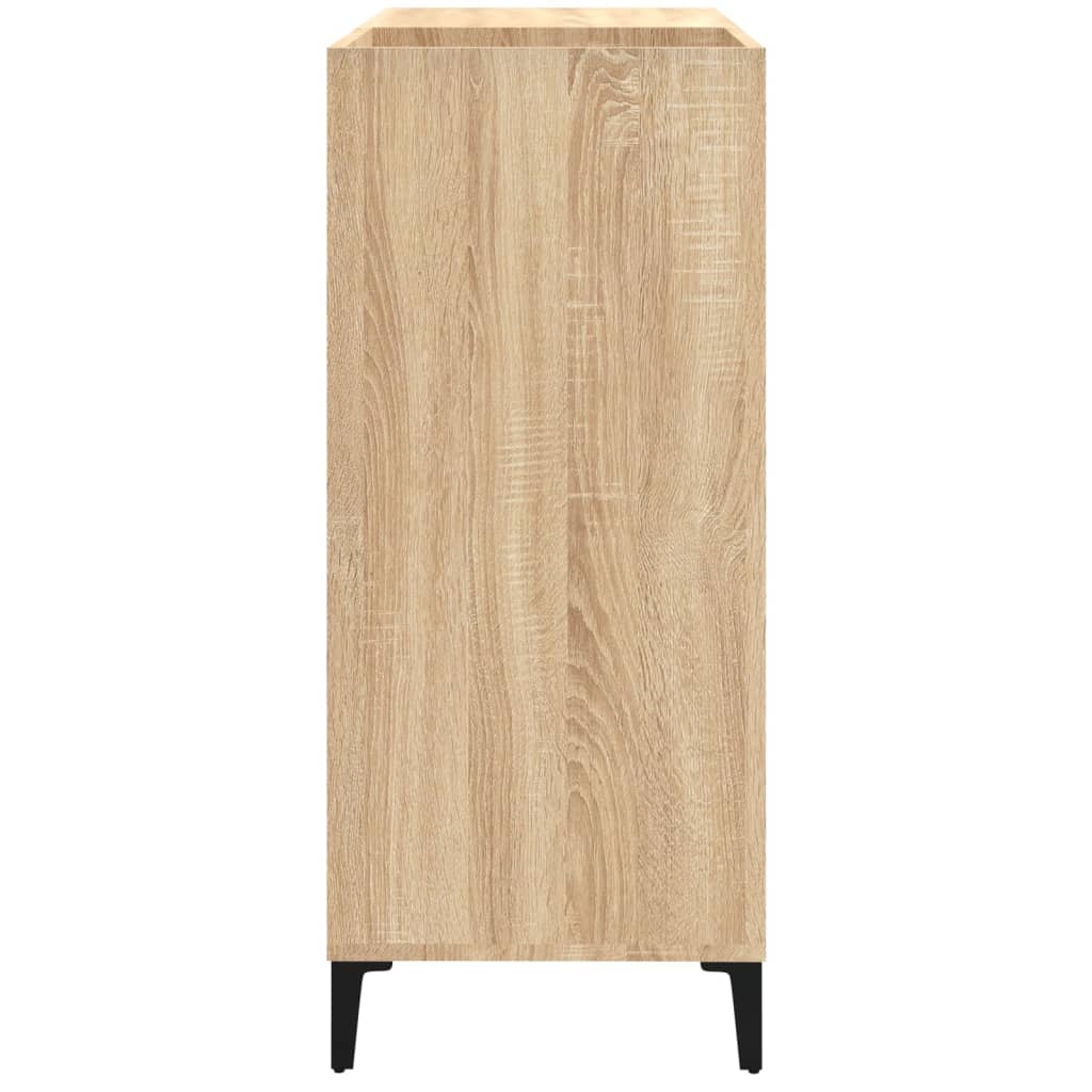 Record Cabinet Sonoma Oak 84.5x38x89 cm Wood Material