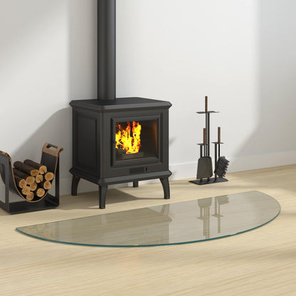 Feuerstelle Glasplatte Transparent 1200 x 500 mm Glas