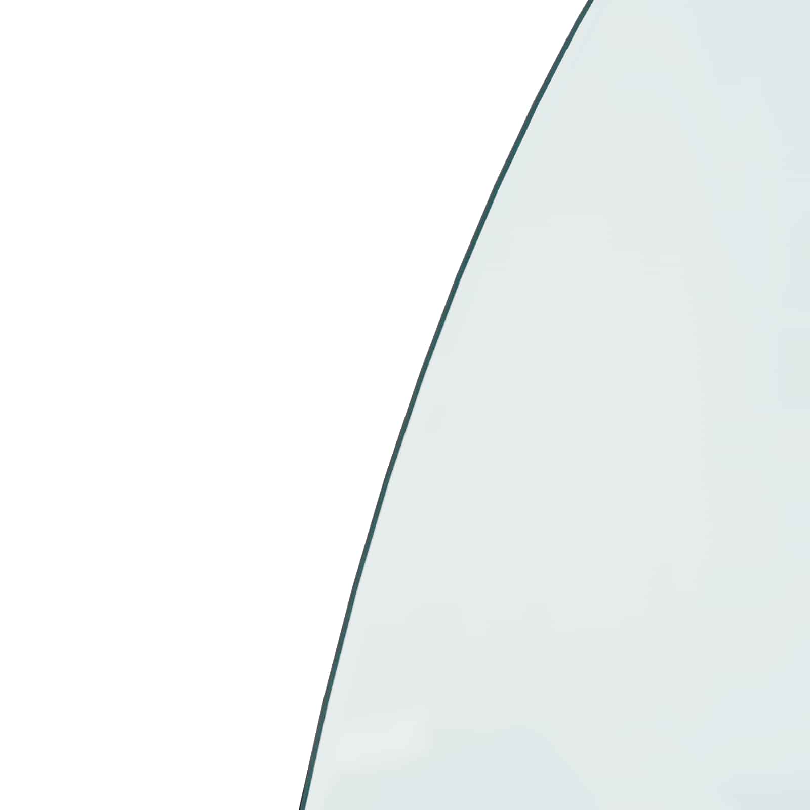 Feuerstelle Glasplatte Transparent 800 x 600 mm Glas