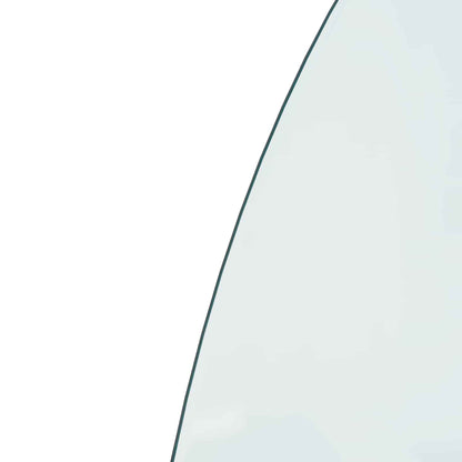 Feuerstelle Glasplatte Transparent 800 x 600 mm Glas