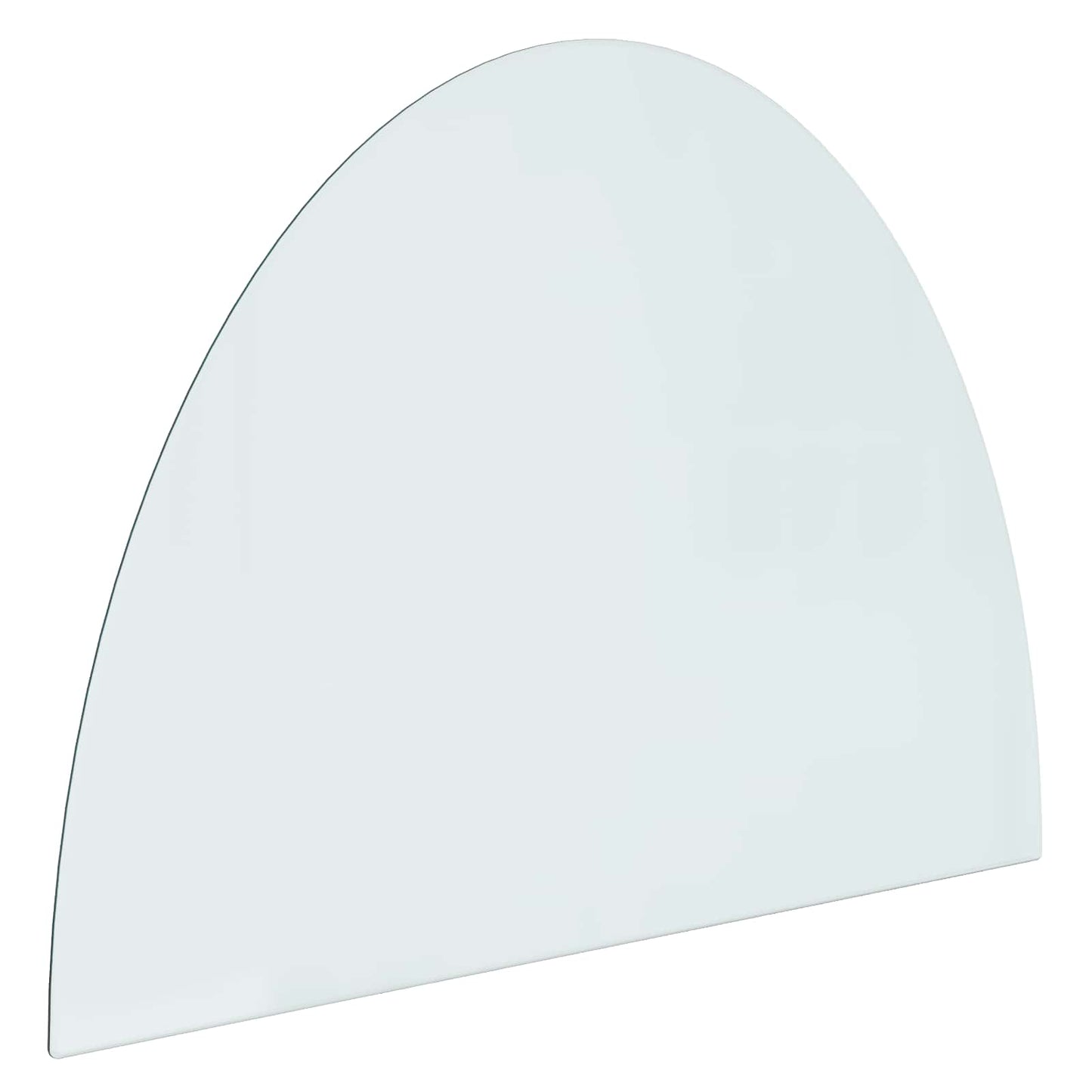 Feuerstelle Glasplatte Transparent 800 x 600 mm Glas