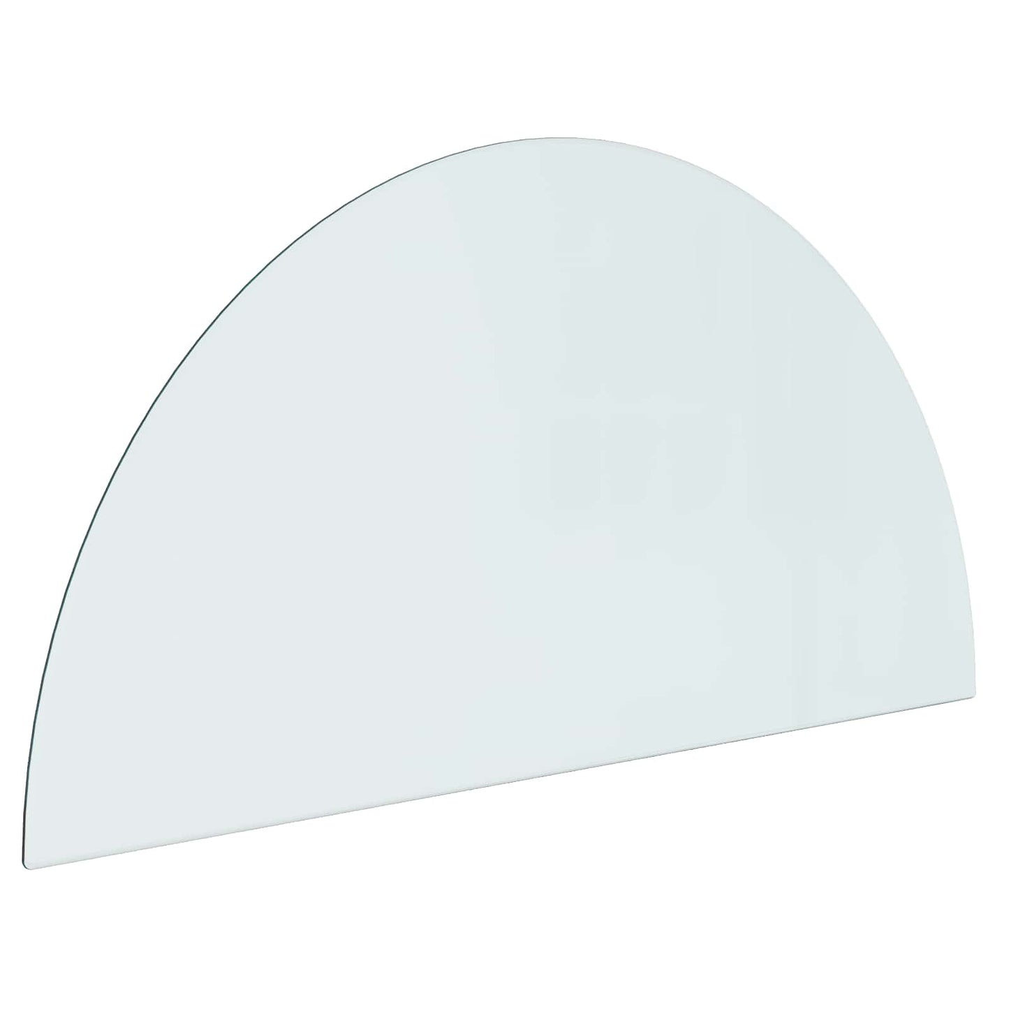 Feuerstelle Glasplatte Transparent 1000 x 500 mm Glas