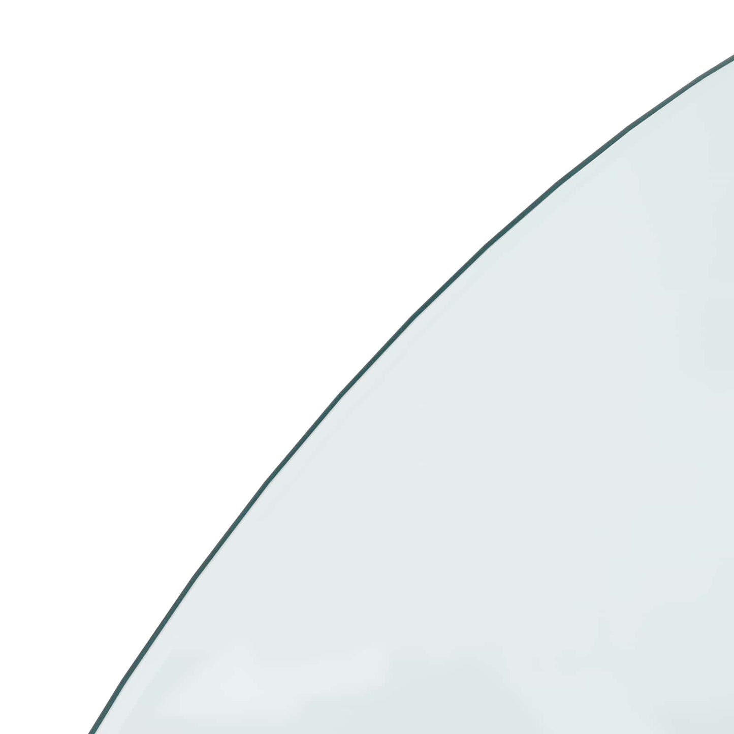 Feuerstelle Glasplatte Transparent 1200 x 500 mm Glas