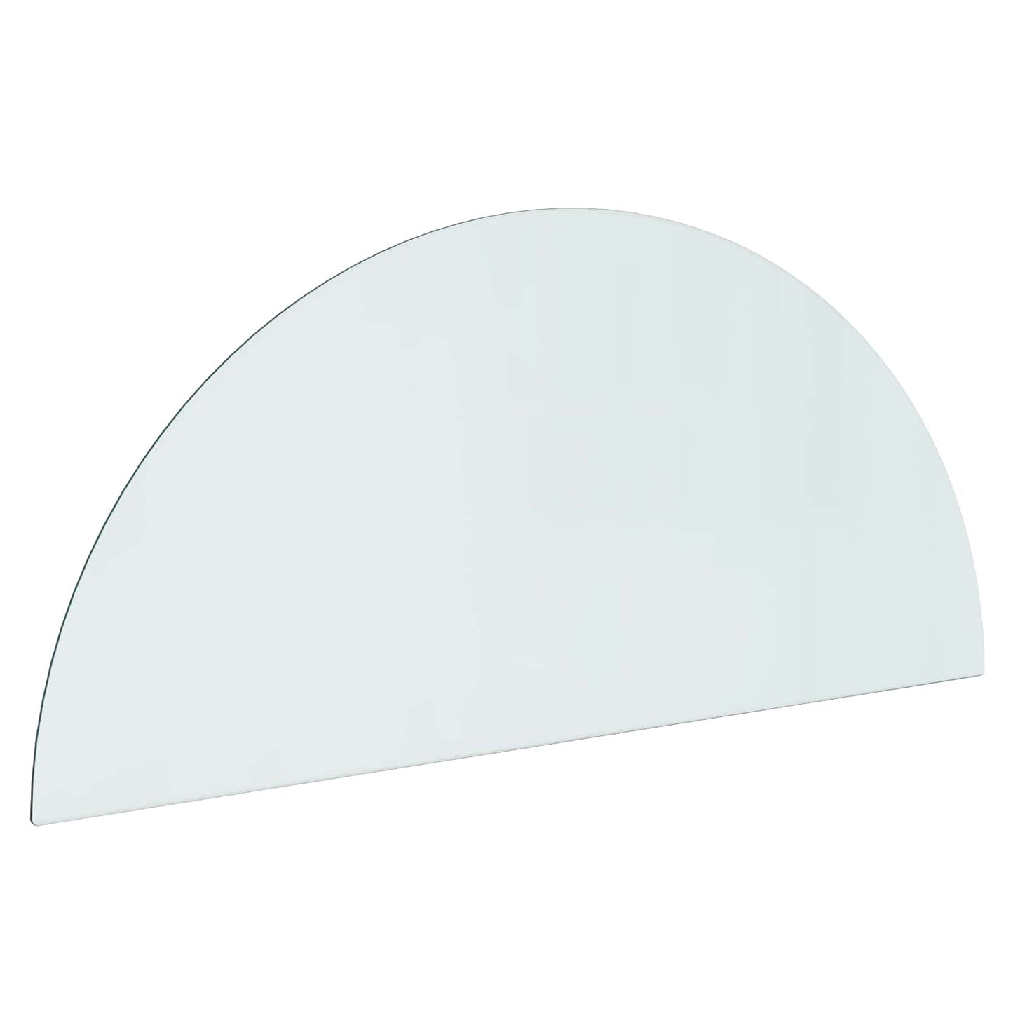 Feuerstelle Glasplatte Transparent 1200 x 500 mm Glas