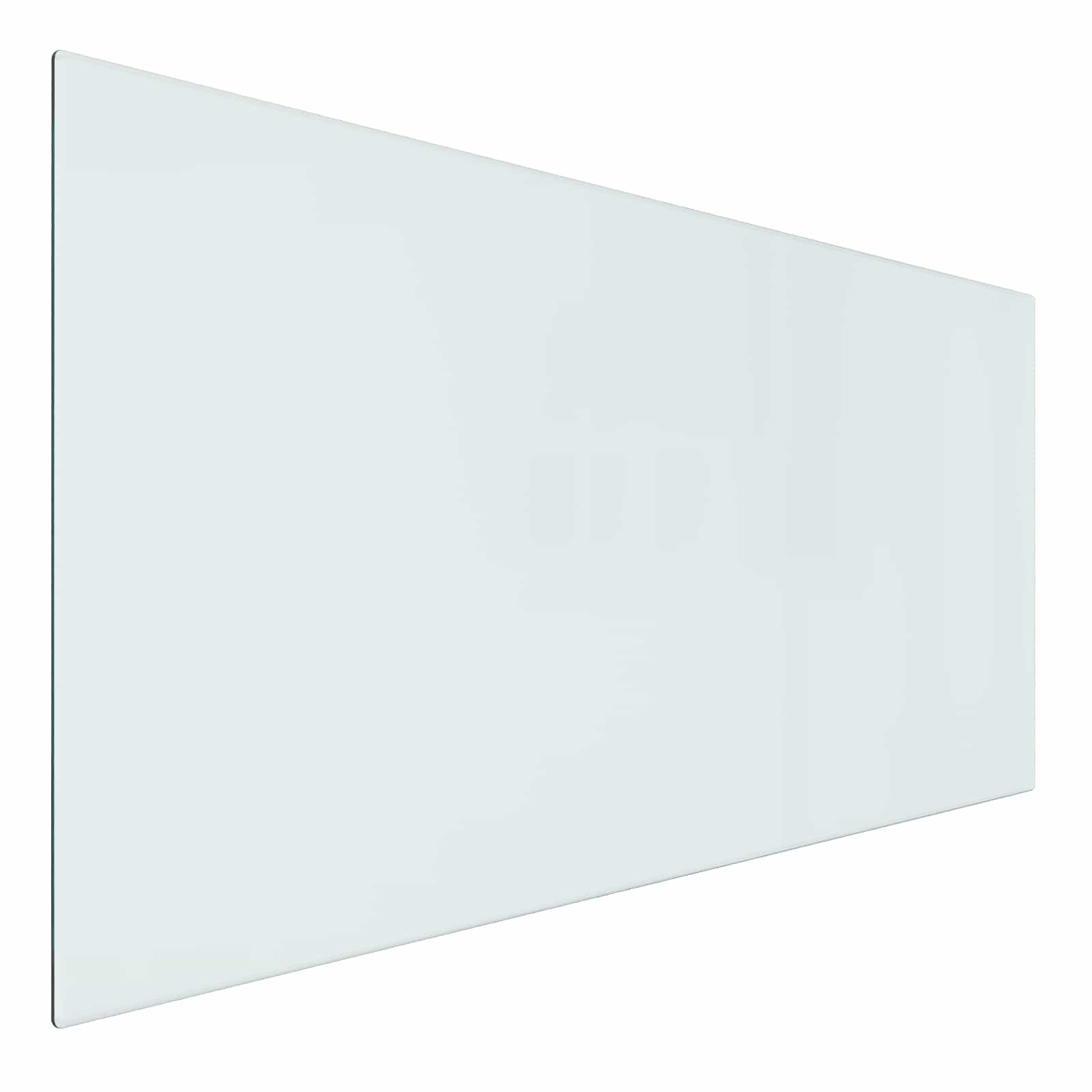 Feuerstelle Glasplatte Transparent 100 x 50 cm Glas
