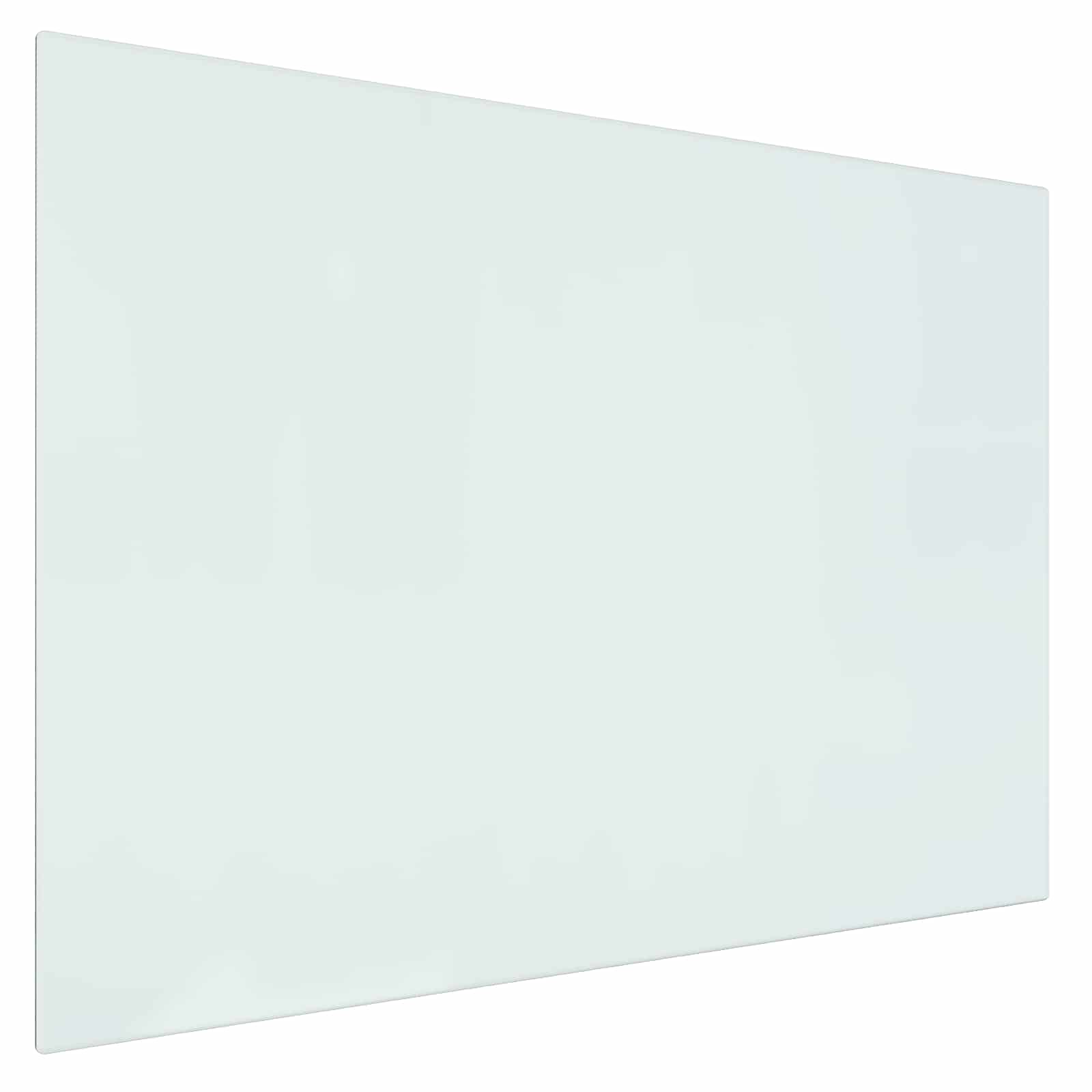 Feuerstelle Glasplatte Transparent 80 x 60 cm Glas