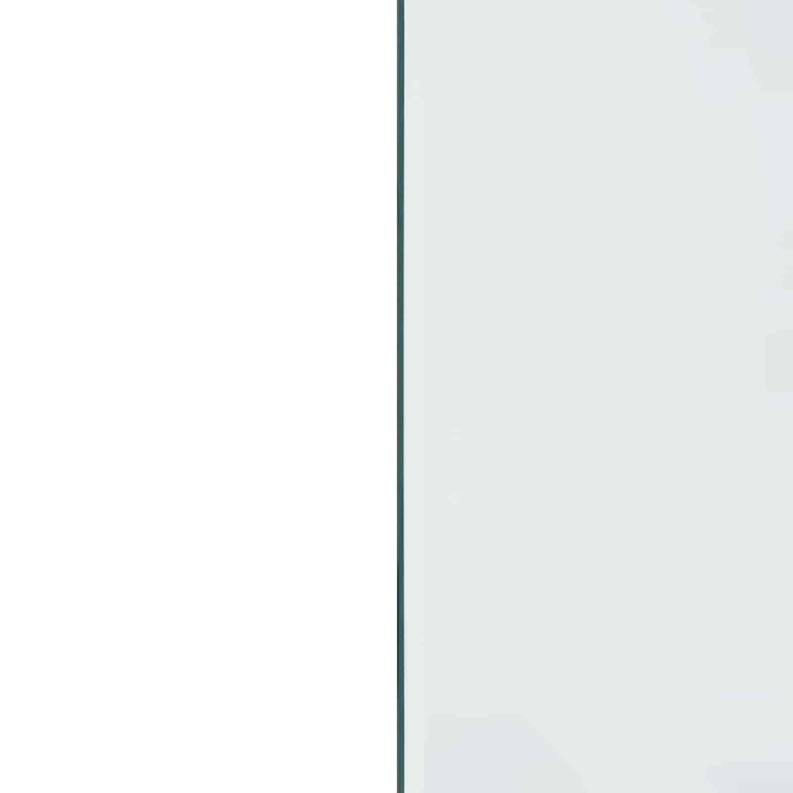 Feuerstelle Glasplatte Transparent 100 x 50 cm Glas