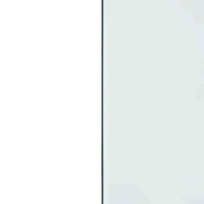 Feuerstelle Glasplatte Transparent 100 x 60 cm Glas