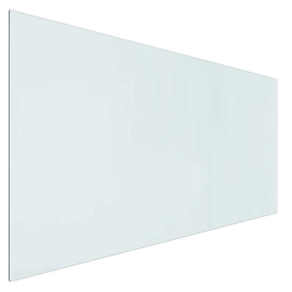 Feuerstelle Glasplatte Transparent 120 x 60 cm Glas
