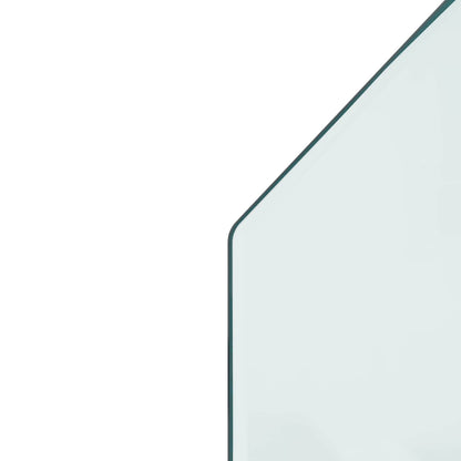 Feuerstelle Glasplatte Transparent 120 x 50 cm Glas