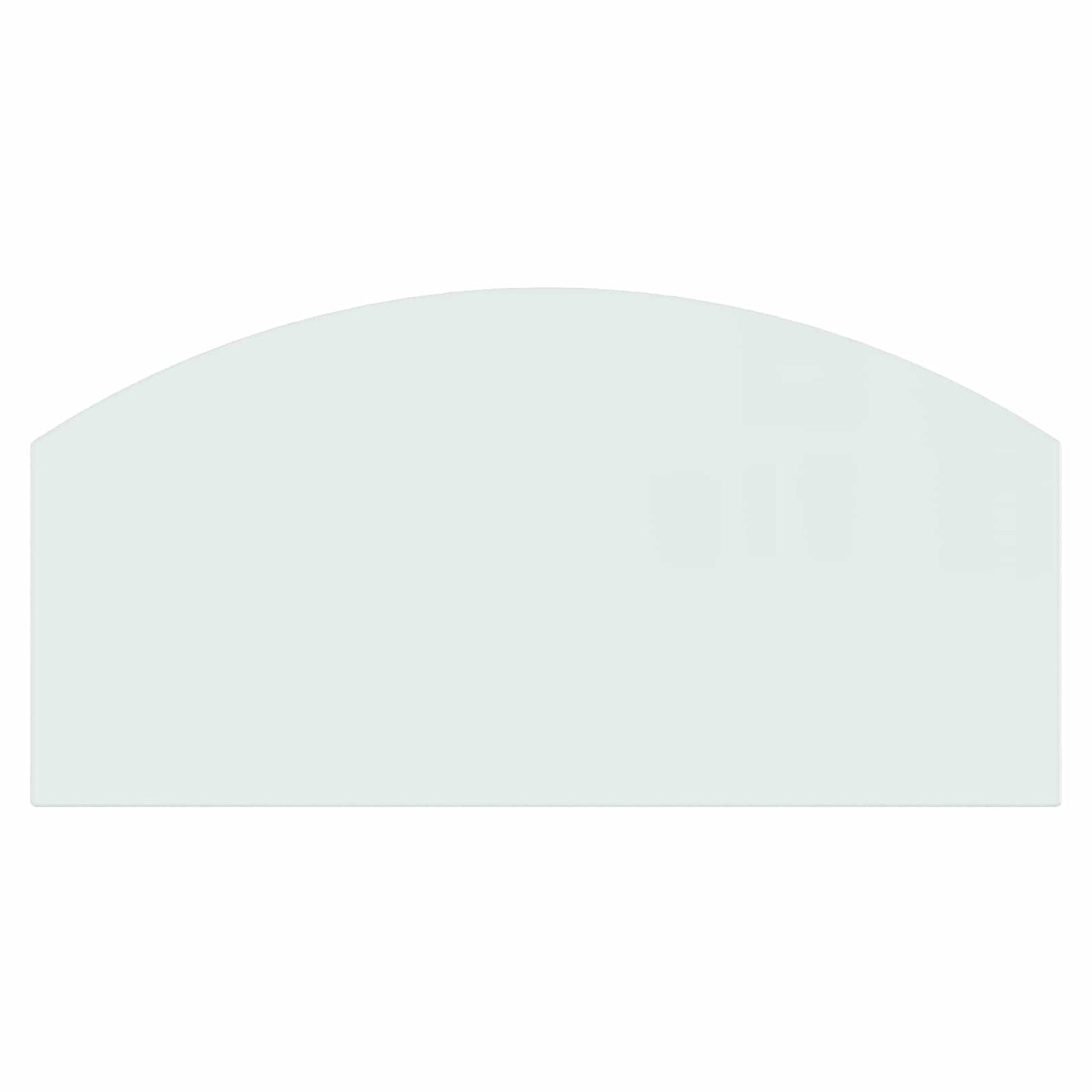 Feuerstelle Glasplatte Transparent 100 x 50 cm Glas