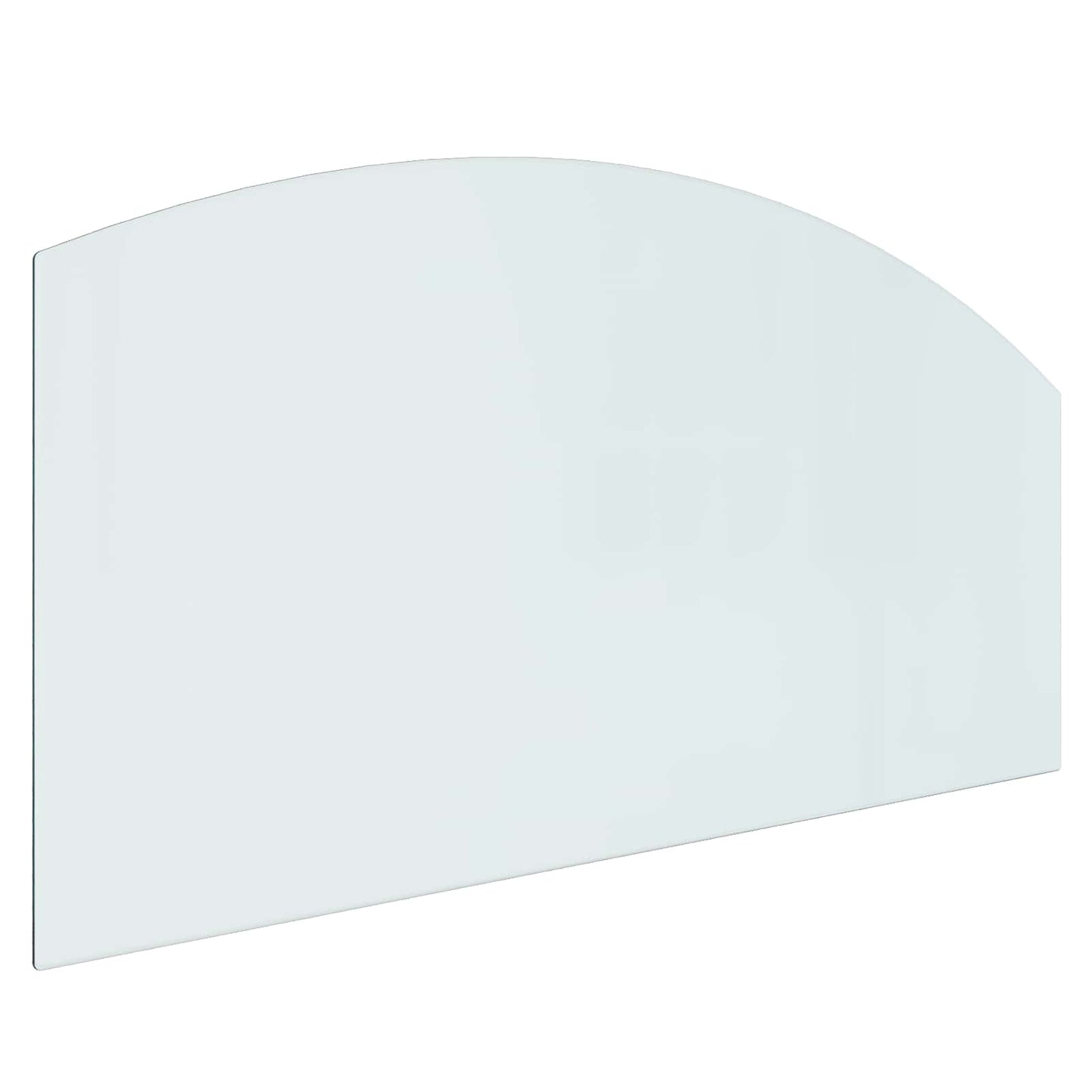 Feuerstelle Glasplatte Transparent 120 x 60 cm Glas