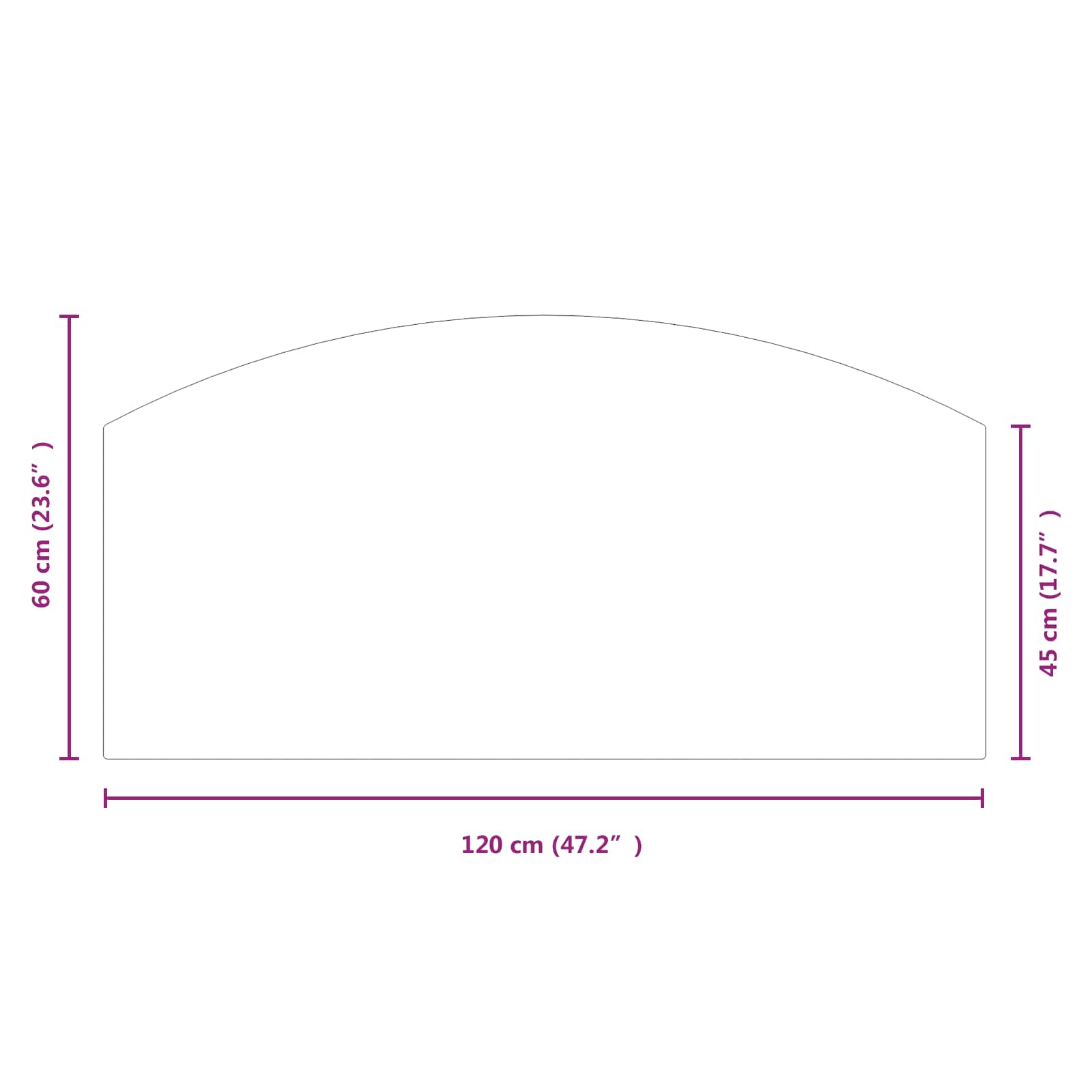 Feuerstelle Glasplatte Transparent 120 x 60 cm Glas