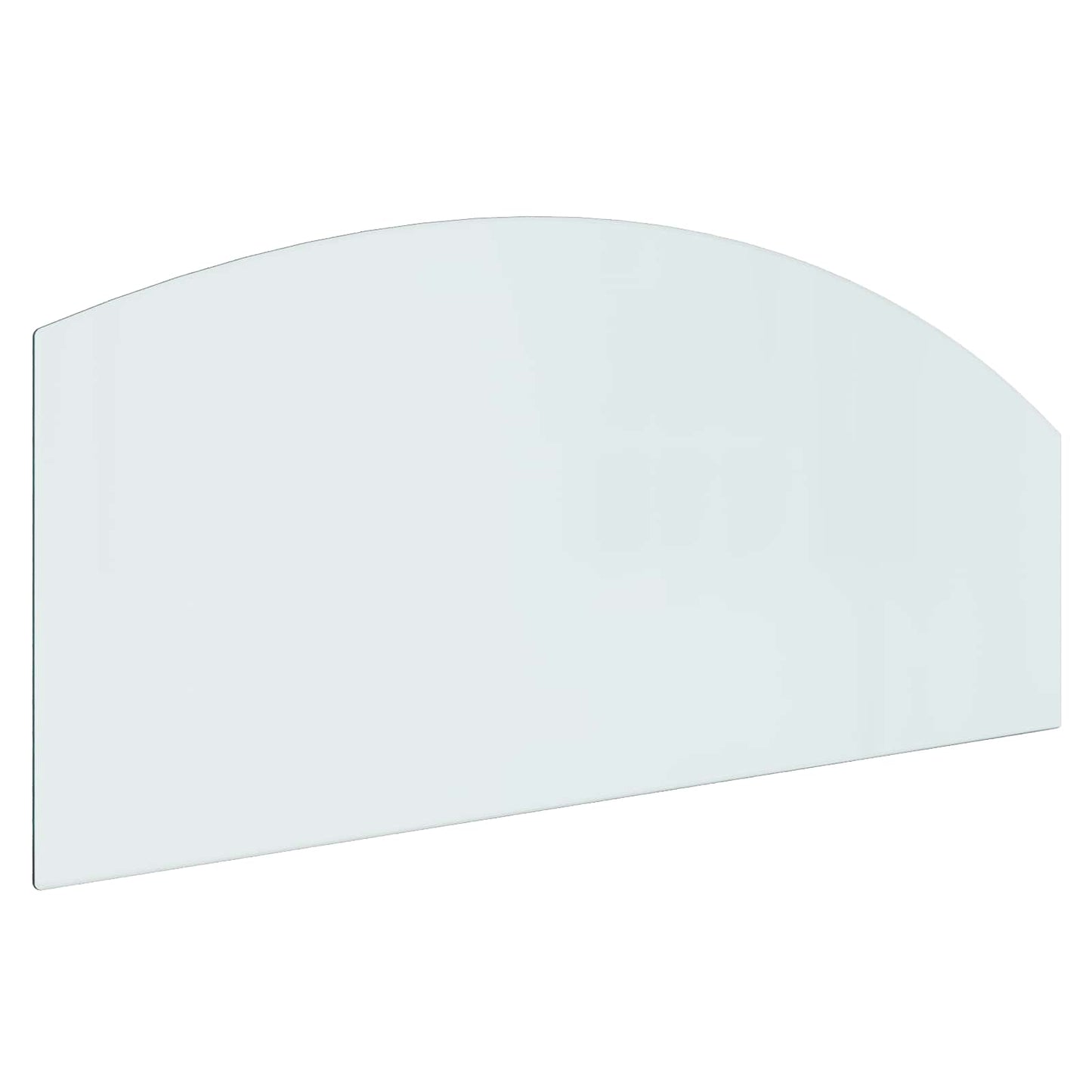 Feuerstelle Glasplatte Transparent 120 x 50 cm Glas