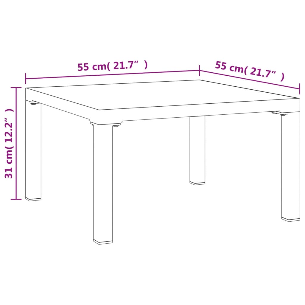 8-tlg. Garten-Lounge-Set Schwarz und Grau Poly Rattan