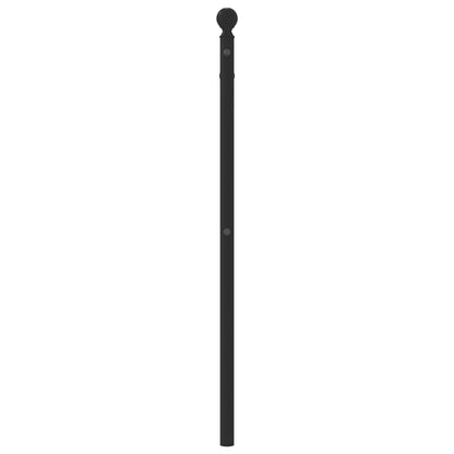 Ersatz-Kopfteil Metall Schwarz 107 cm