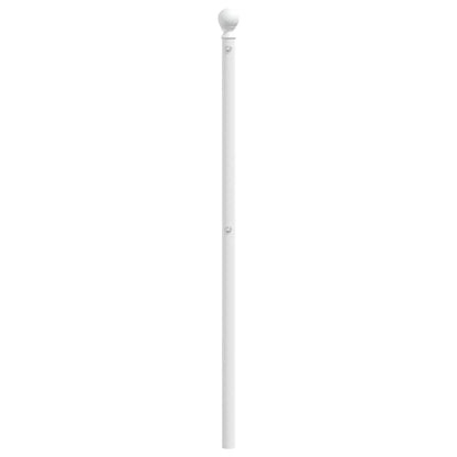 Ersatz-Kopfteil Metall Weiß 200 cm