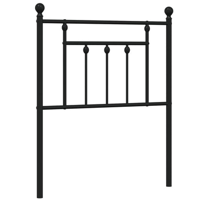 Ersatz-Kopfteil Metall Schwarz 75 cm