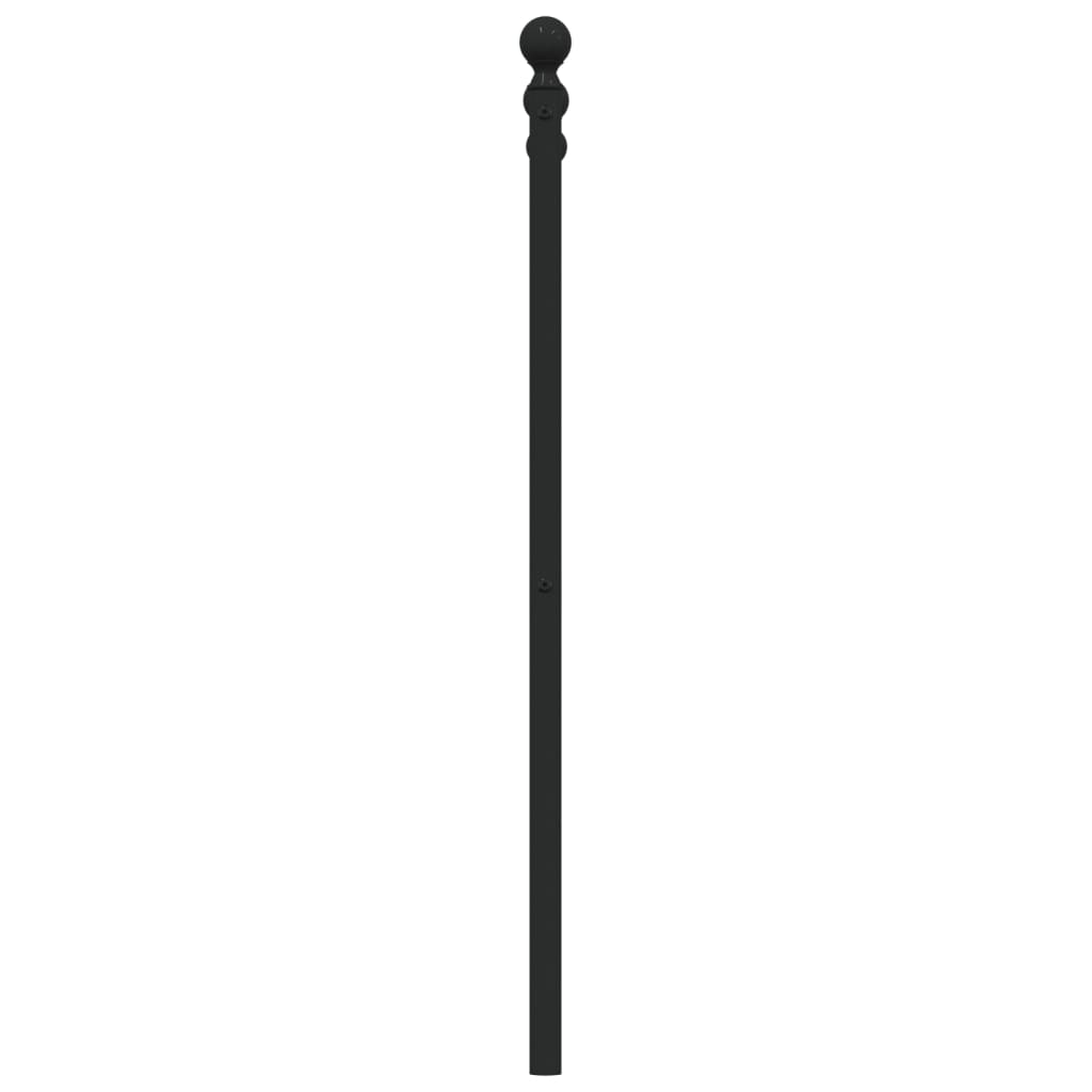 Ersatz-Kopfteil Metall Schwarz 75 cm