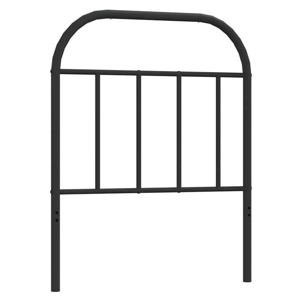 Ersatz-Kopfteil Metall Schwarz 75 cm