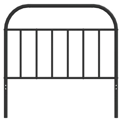 Ersatz-Kopfteil Metall Schwarz 100 cm