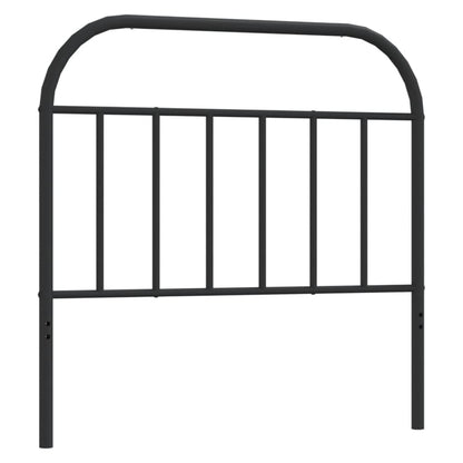 Ersatz-Kopfteil Metall Schwarz 107 cm