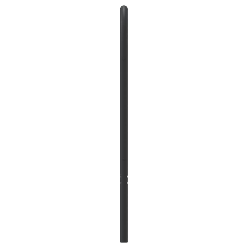 Ersatz-Kopfteil Metall Schwarz 107 cm