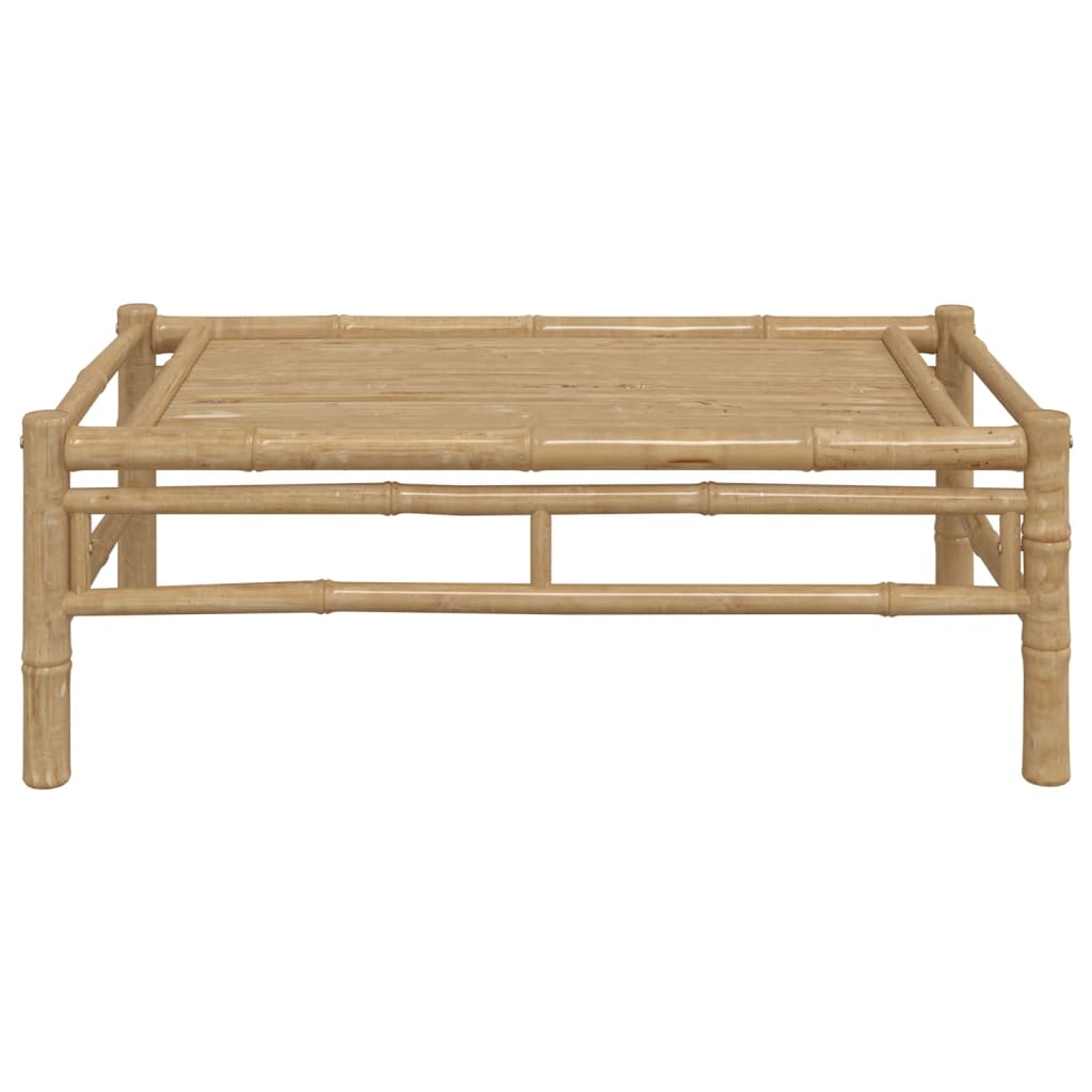 Table basse de jardin 100x55x33 cm en bambou