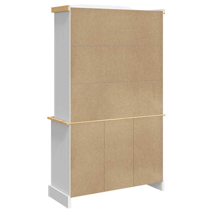 Highboard Corona 112x43x191,5 cm Massivholz Mexikanische Kiefer