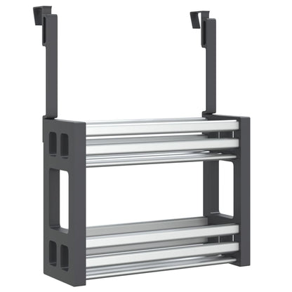 Unterschrank-Organizer 34x12x26 cm Aluminium