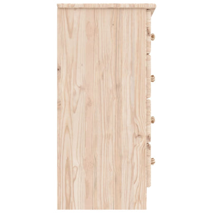 Kommode ALTA 77x35x73 cm Massivholz Kiefer