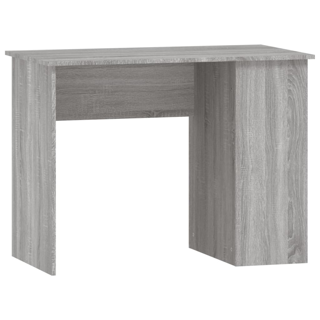 Bureau Sonoma gris 100x55x75 cm matériau bois