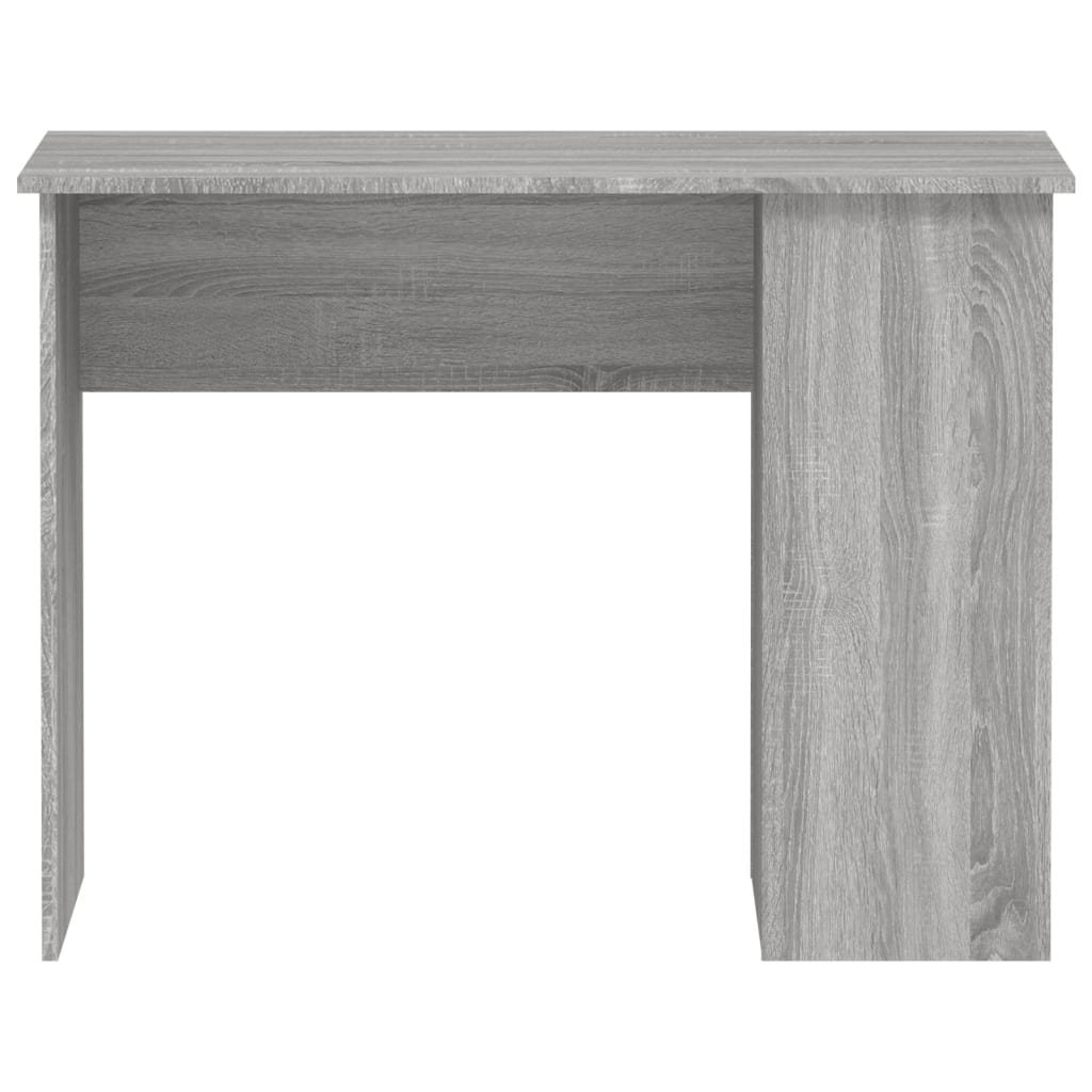 Bureau Sonoma gris 100x55x75 cm matériau bois